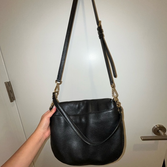 MICHAEL KORS Evie Medium Pebbled Leather Shoulder Bag - Picture 8 of 10
